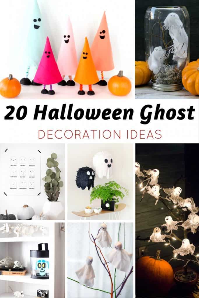 Halloween Ghost Decoration ideas | #halloween #decor #ghosts #halloweendecor #halloweencrafts #diy Halloween Ghost Decoration ideas
