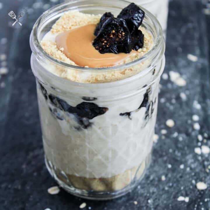 Peanut Butter Fig Overnight Oats