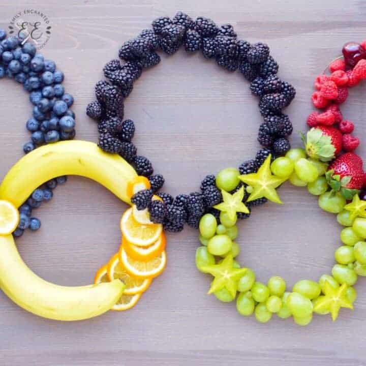Olympic Rings Fruit Platter
