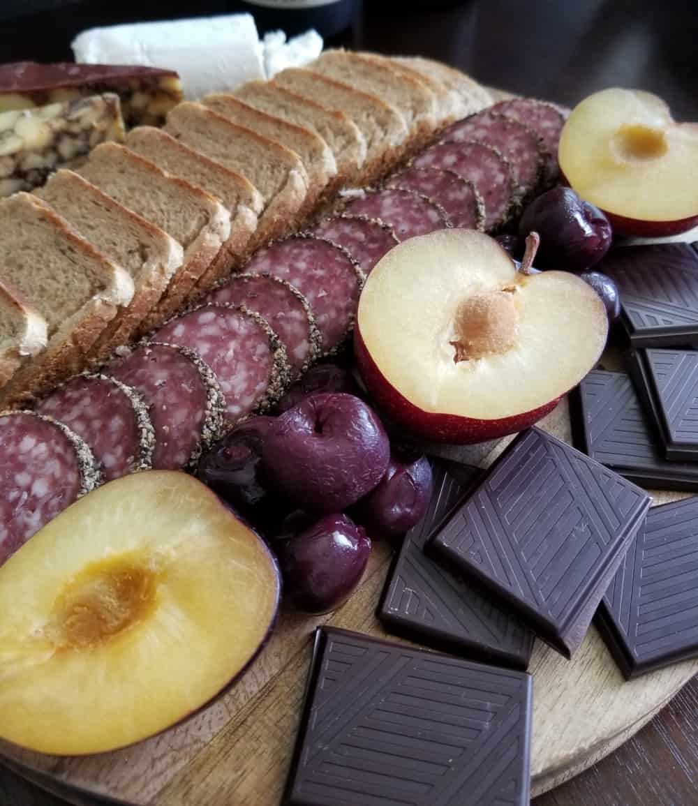 Hosting a Vinyl Party with 19 Crimes Wine and Living Wine Labels | record party, party ideas, charcuterie board, wine party | #19crimes #vinyl #partyidea #wine Charcuterie Board