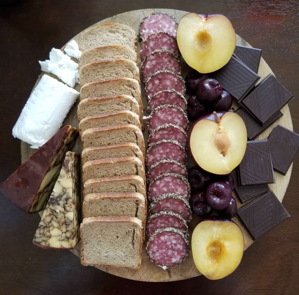 Hosting a Vinyl Party with 19 Crimes Wine and Living Wine Labels | record party, party ideas, charcuterie board, wine party | #19crimes #vinyl #partyidea #wine Charcuterie Board