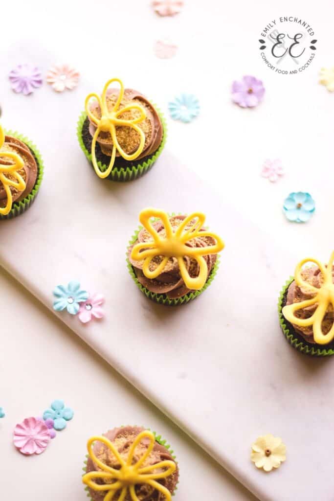 Mini Flower Cupcakes