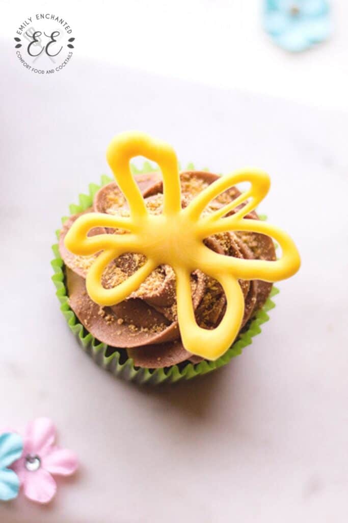 Mini Spring Flower Cupcakes Recipe