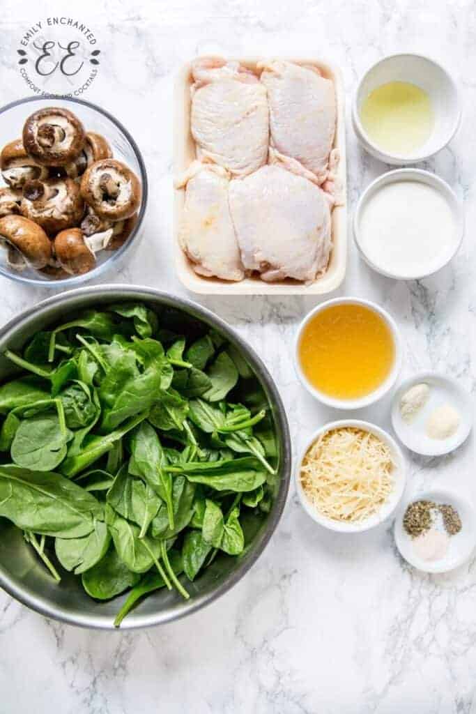 Chicken Florentine Ingredients Chicken Florentine Ingredients