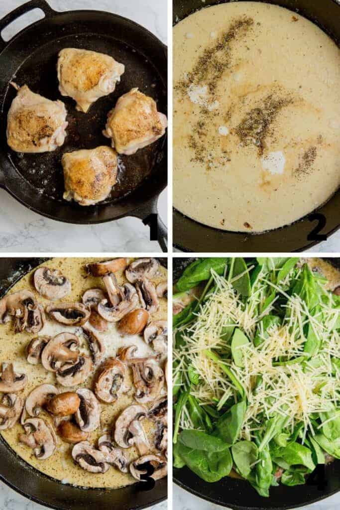 Low Carb Chicken Florentine Low Carb Chicken Florentine