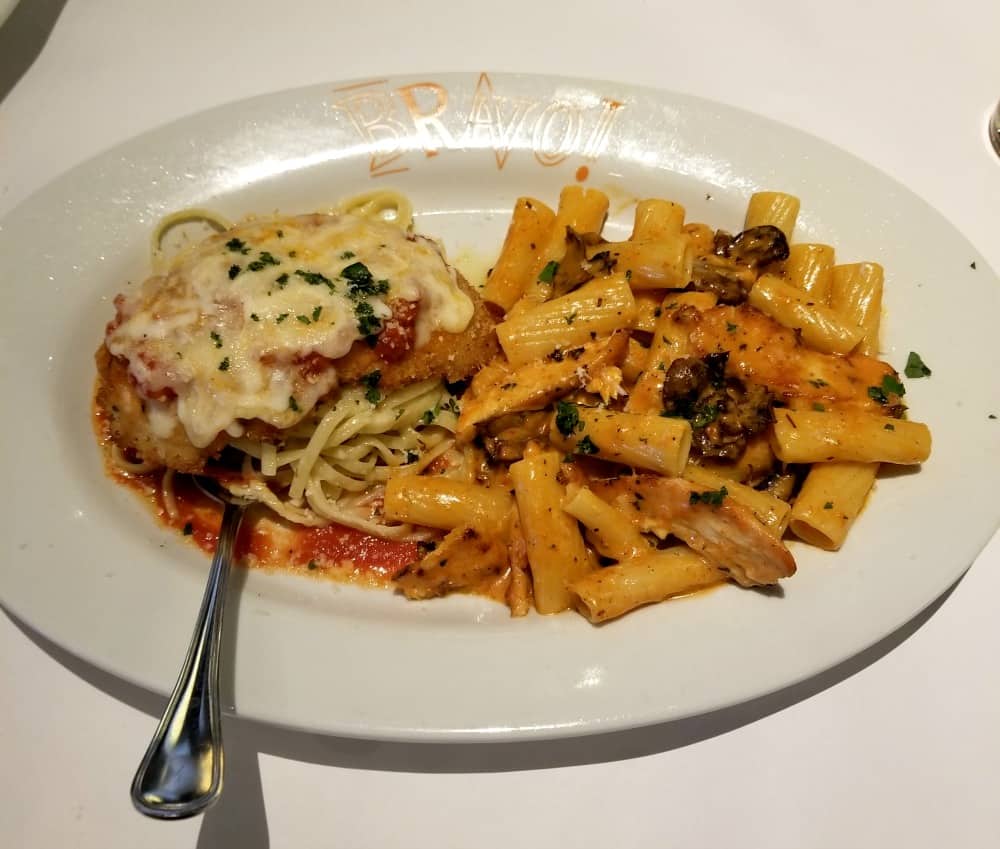 Chicken Parmesan and Pasta BRAVO | Bravo Cucina Italiana