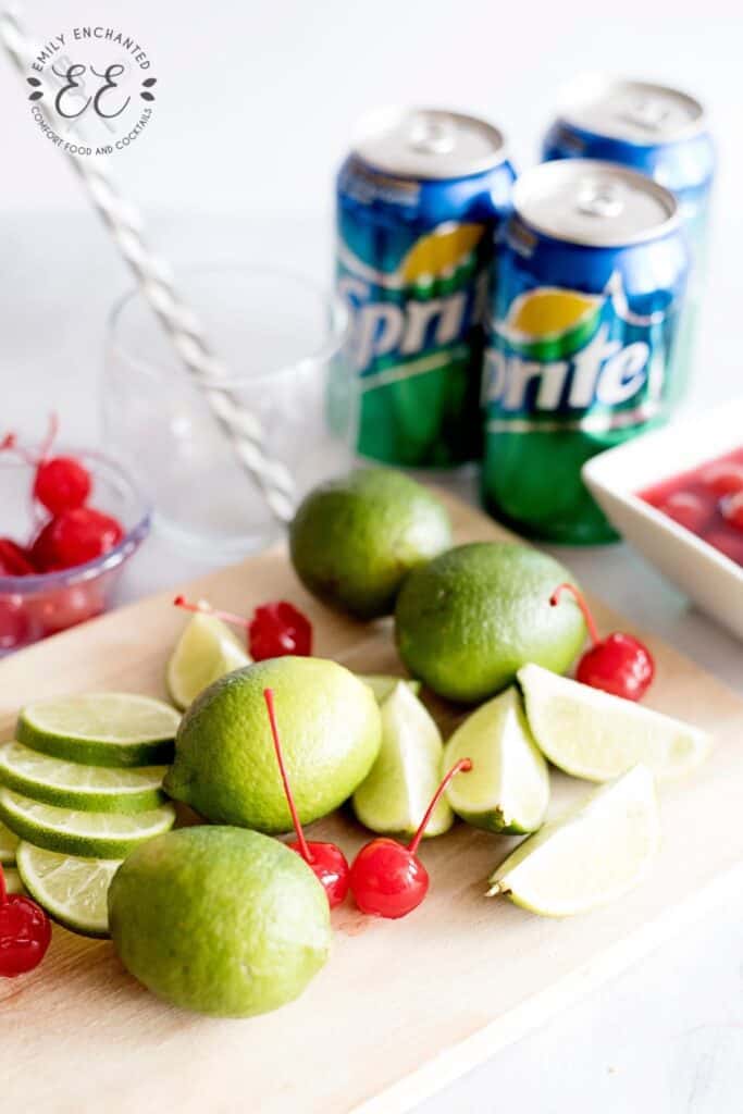 Copycat Cherry Limeade Ingredients