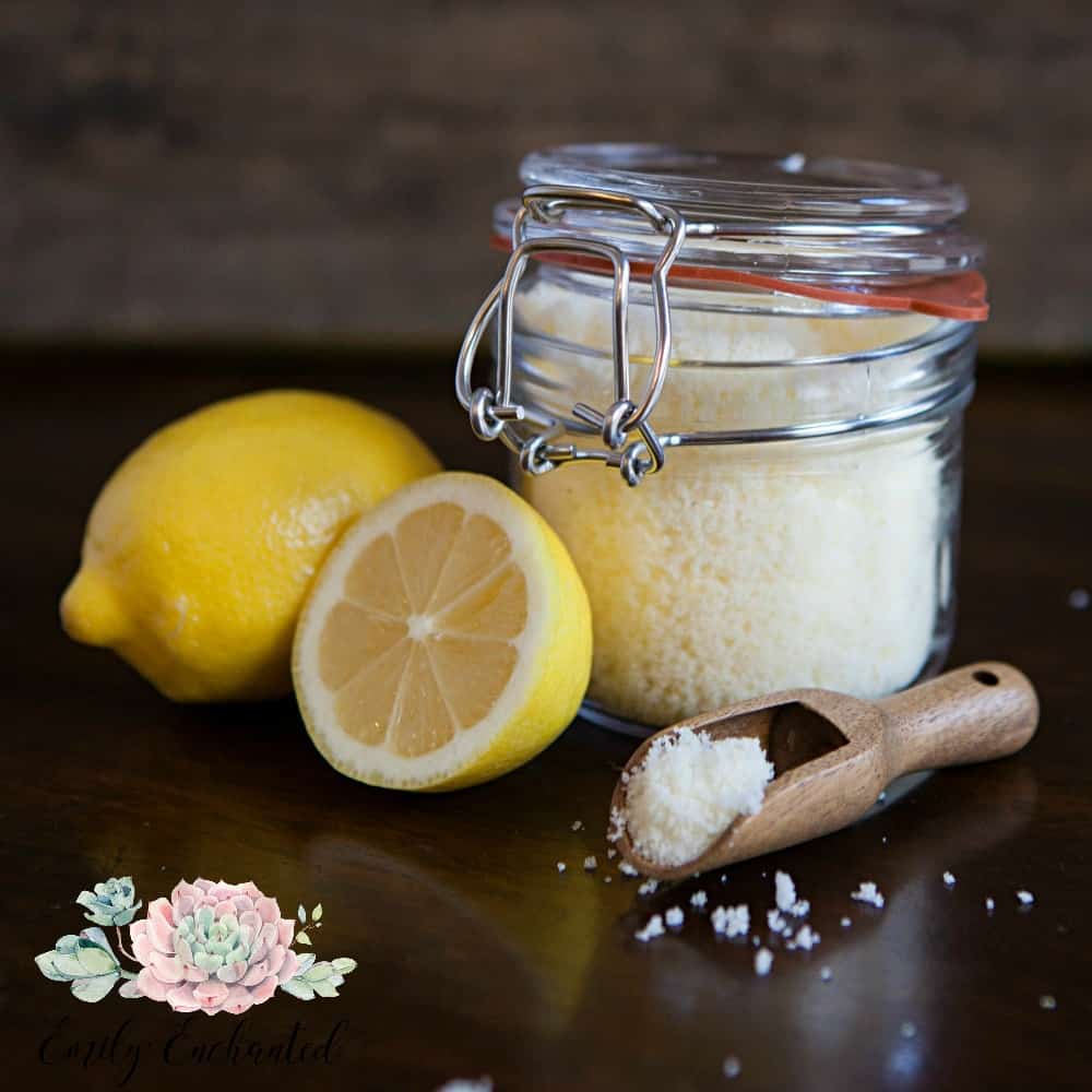 DIY Lemongrass Sugar Scrub