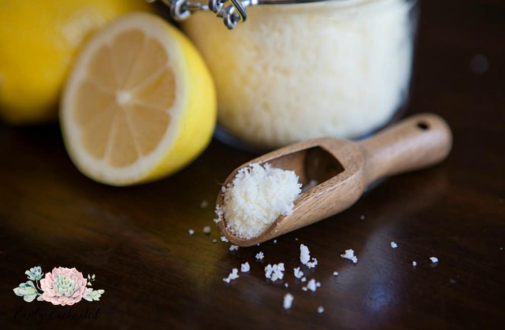 DIY Lemongrass Sugar Scrub