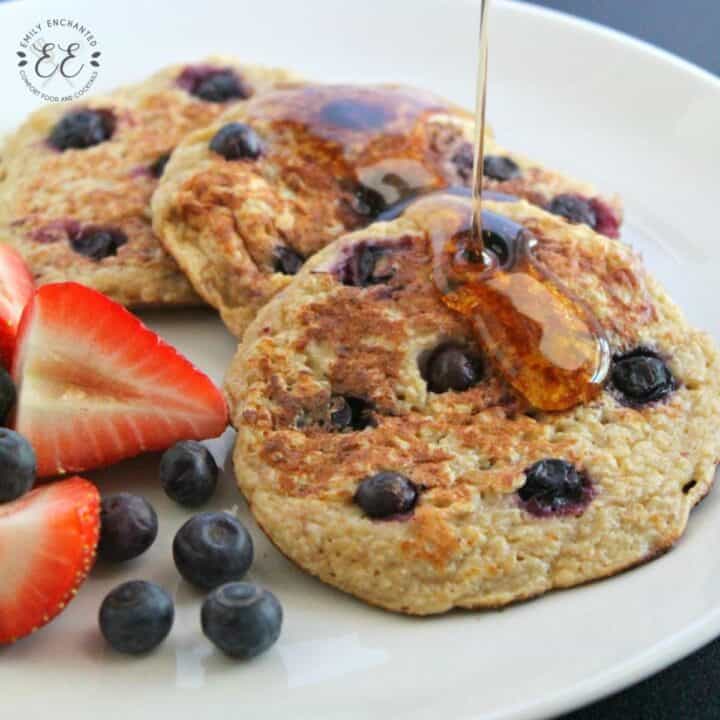 One Point Weight Watchers Blueberry Pancakes