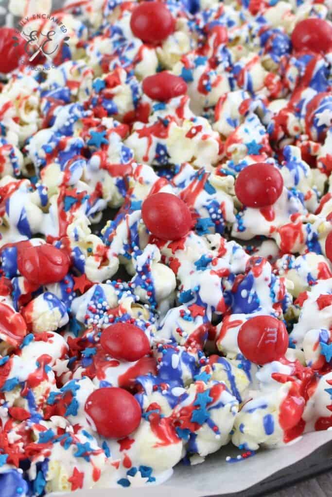 Red White and Blue Popcorn Recipe Red White and Blue Popcorn Recipe