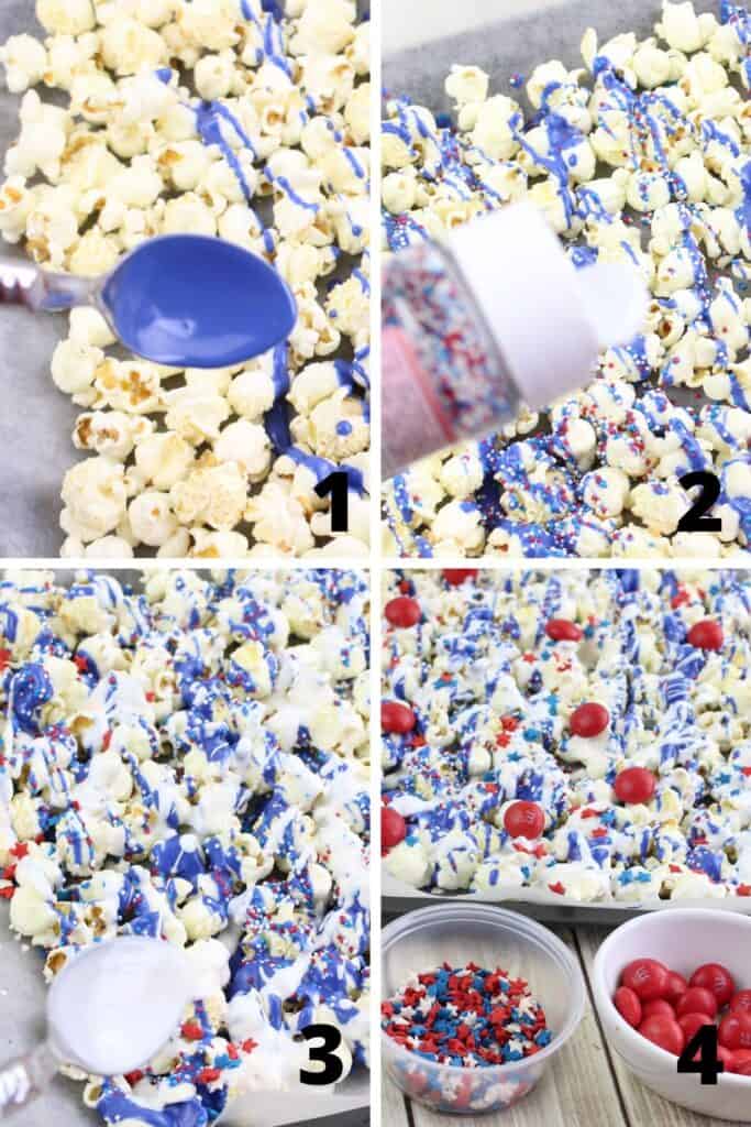 Patriotic Popcorn Recipe Patriotic Popcorn Recipe