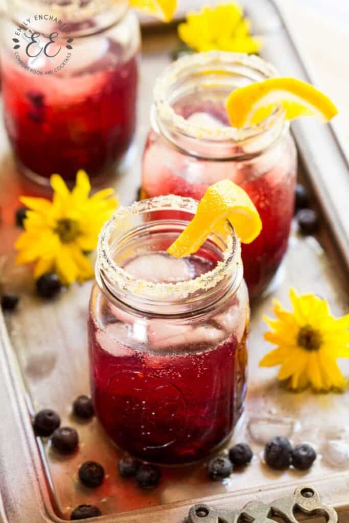 Blueberry Lemonade with Vodka