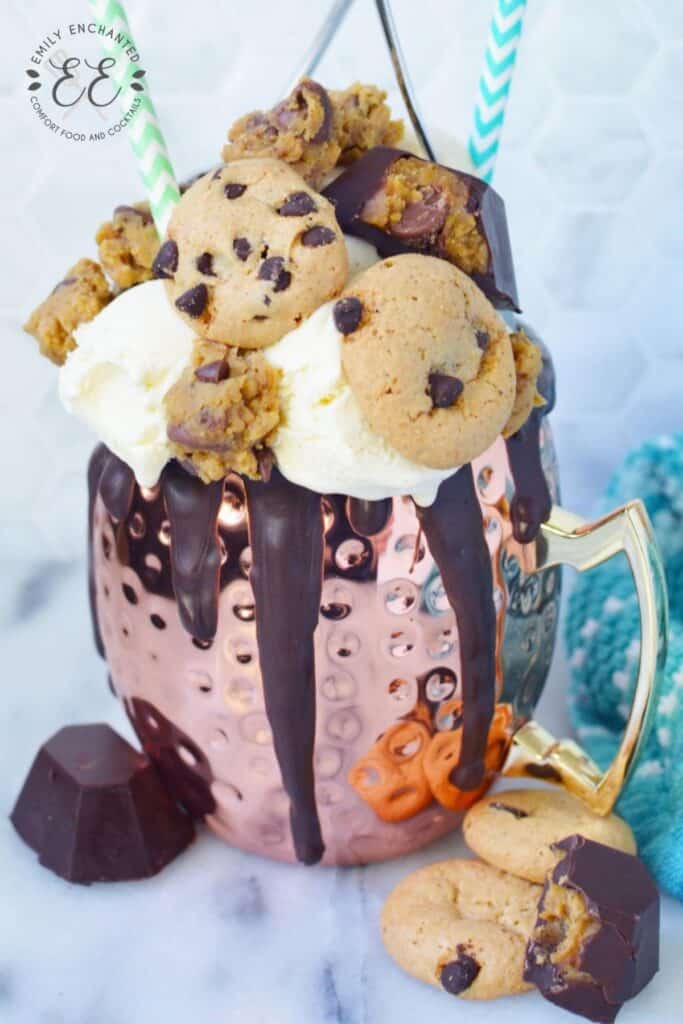 Chocolate Chip Cookie Dough Freakshake Recipe