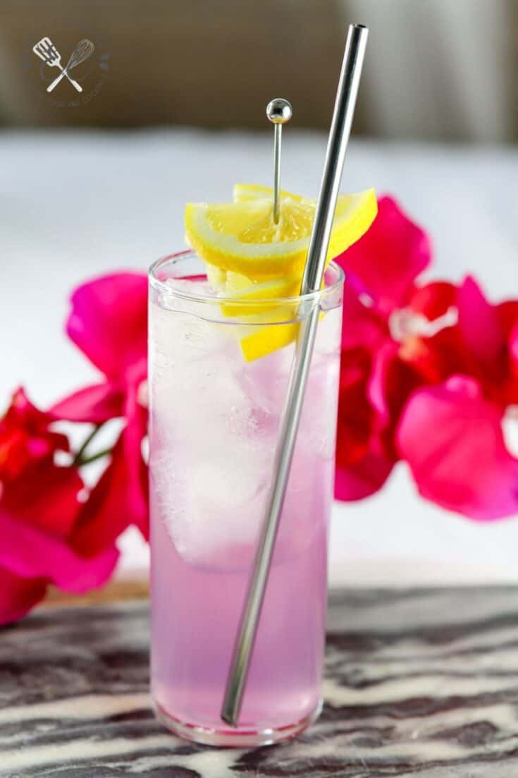 The Best Lavender Lemon Lime Vodka Cocktail Recipe