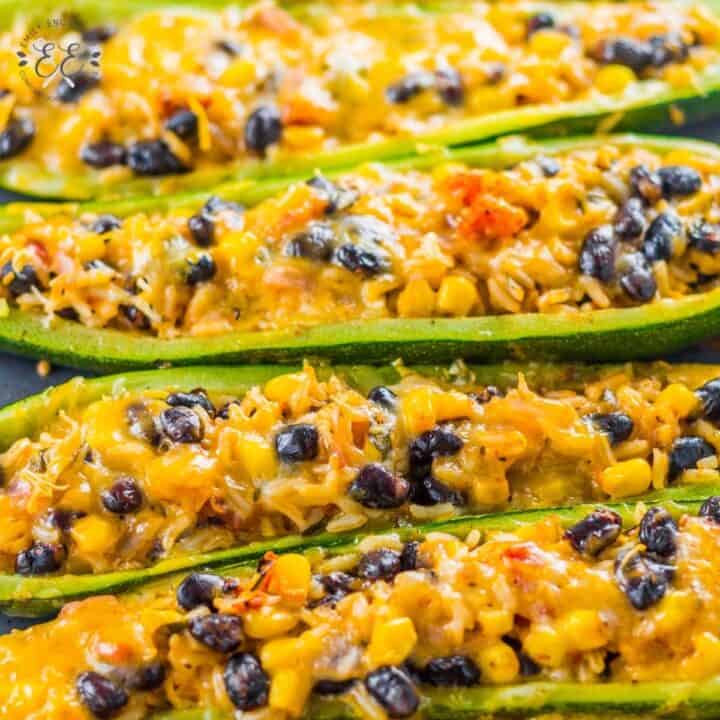 Mexican Zucchini Boats