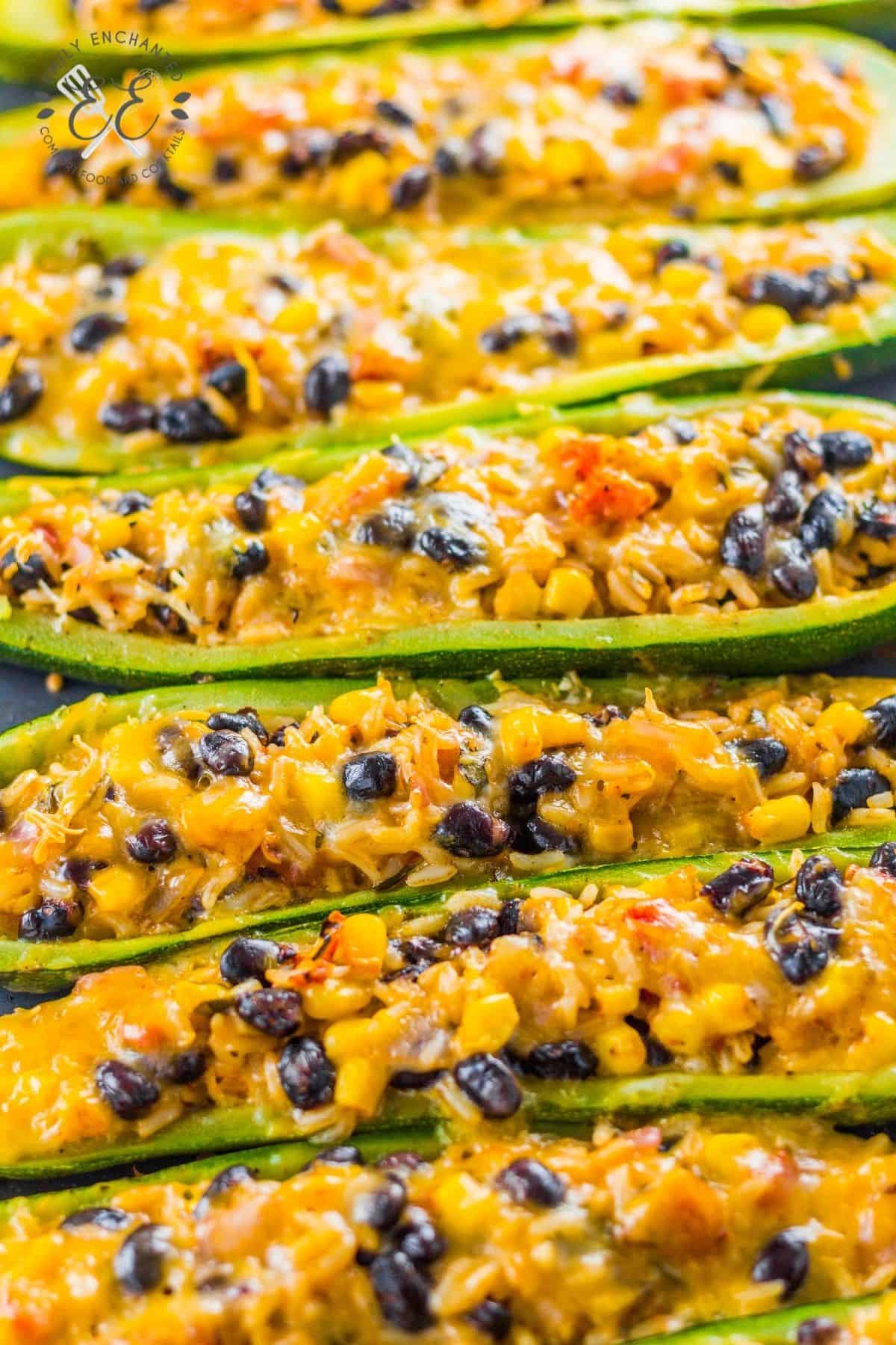 Mexican Stuffed Zucchini Boats Recipe