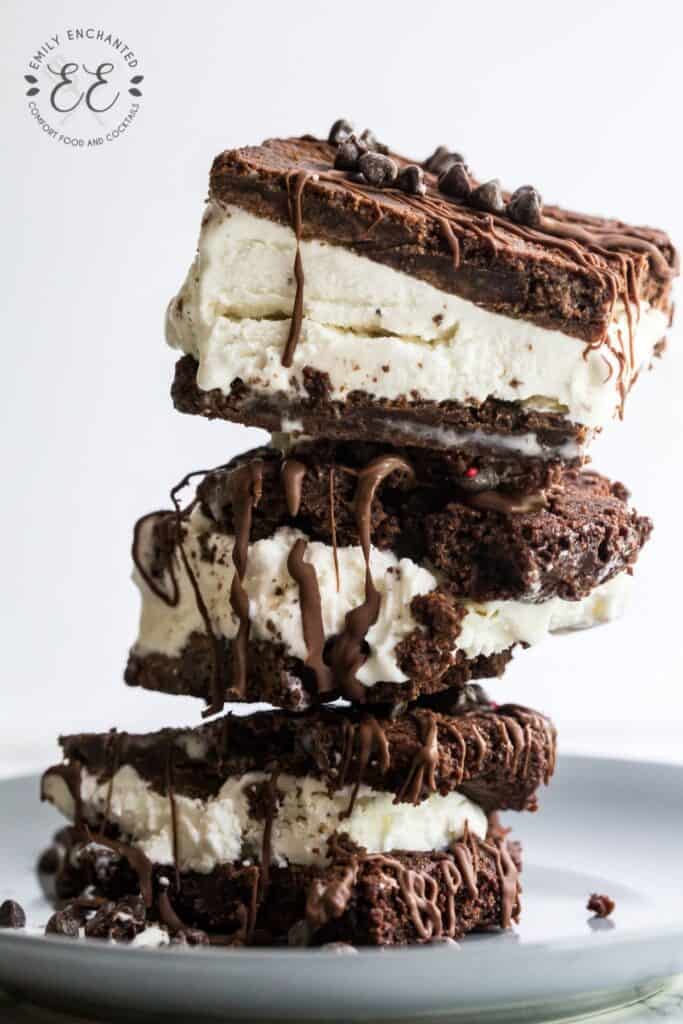 Brownie Ice Cream Sandwich Recipe