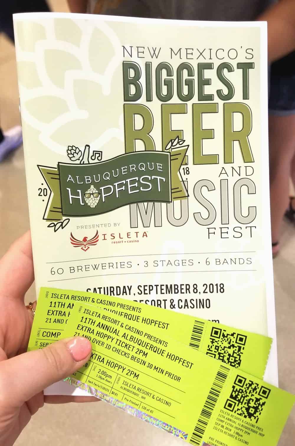 Albuquerque Hopfest Beer Festival in New Mexico