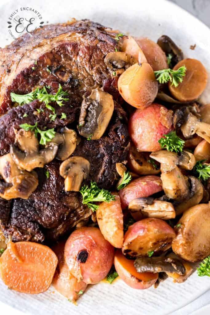 Instant Pot Pot Roast Recipe with Mushrooms