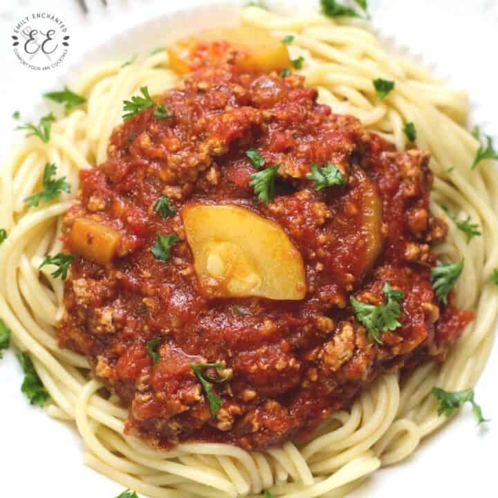 Instant Pot Spaghetti Sauce