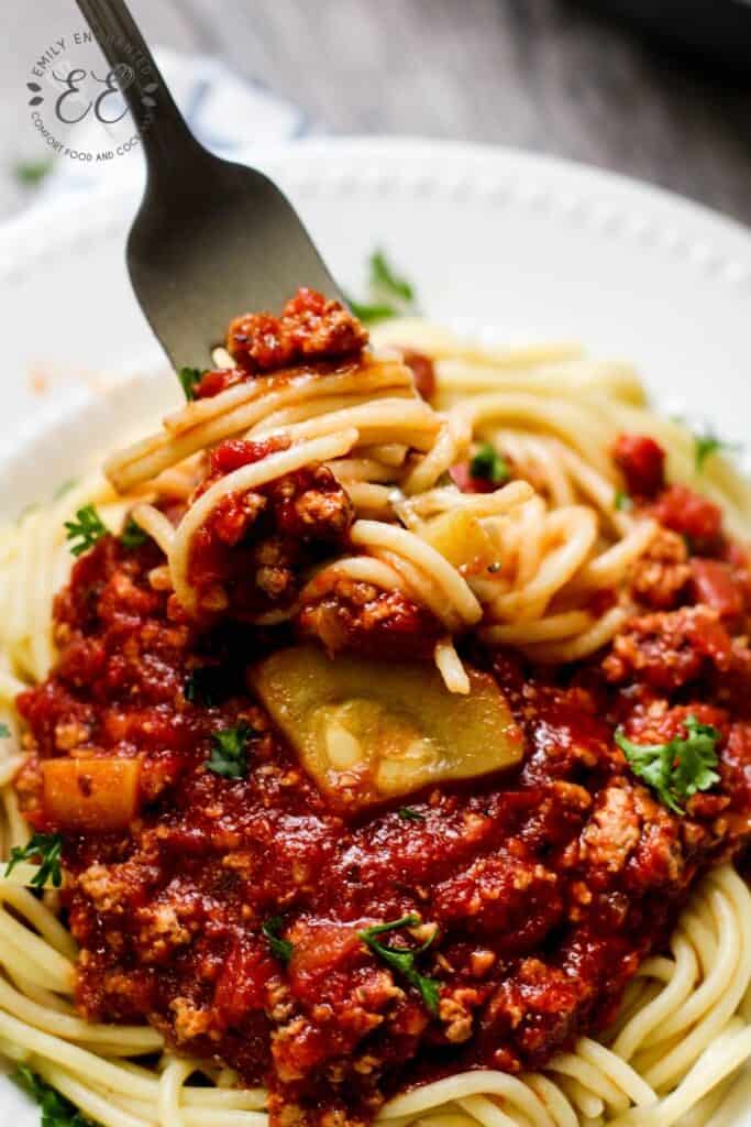 Instant Pot Meat Pasta Sauce