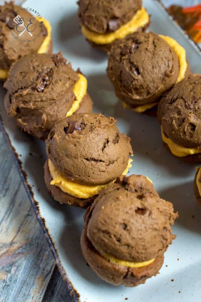 Chocolate Pumpkin Whoopie Pie Recipe