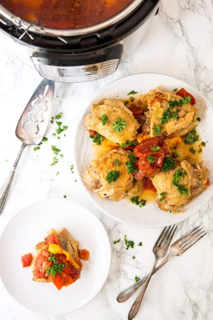 Pressure Cooker Chicken Cacciatore Recipe