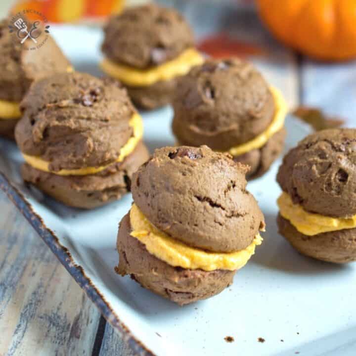 Chocolate Pumpkin Whoopie Pie Recipe