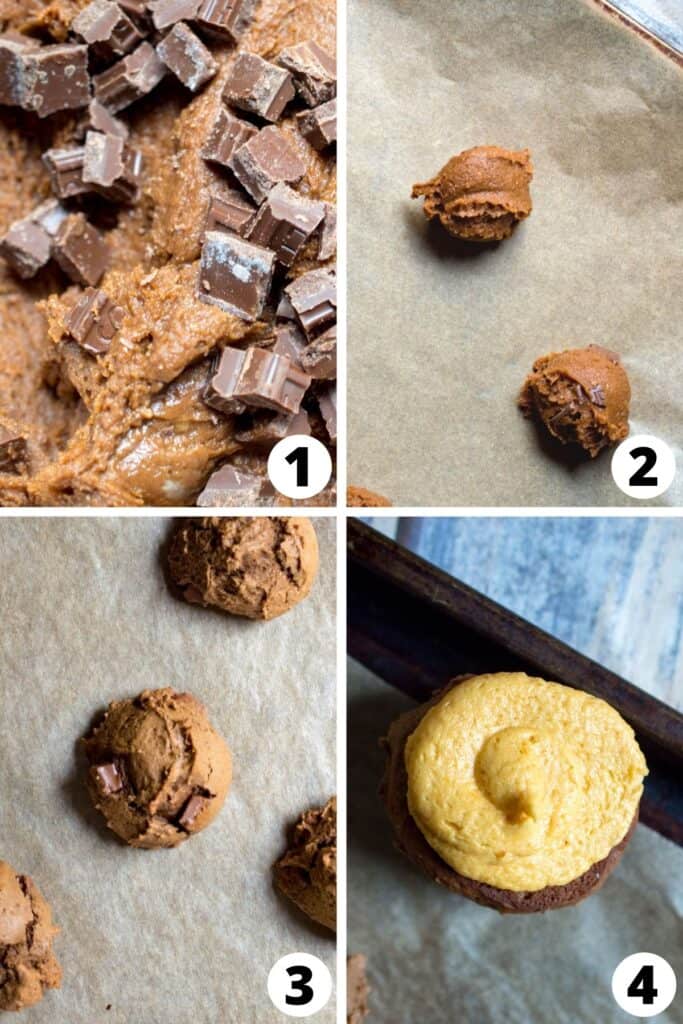Pumpkin Chocolate Whoopie Pies Pumpkin Chocolate Whoopie Pies