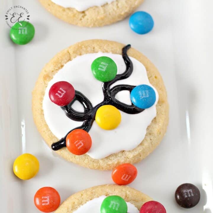 Christmas Lights Sugar Cookies