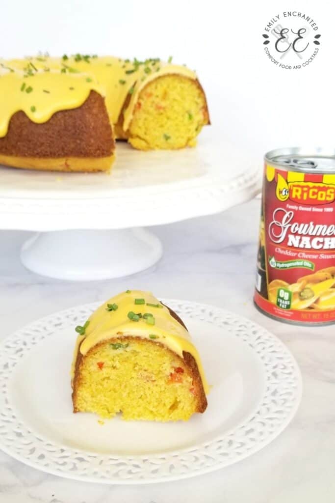 Holiday Cornbread Recipe with Nacho Cheese Sauce