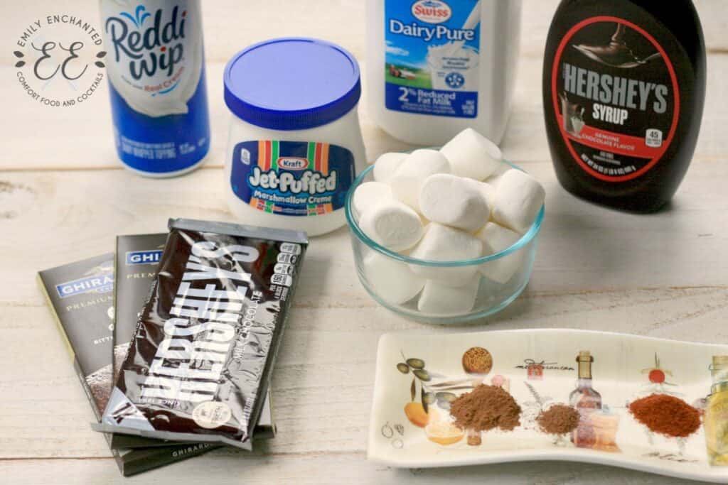 Hot Mexican Chocolate Ingredients