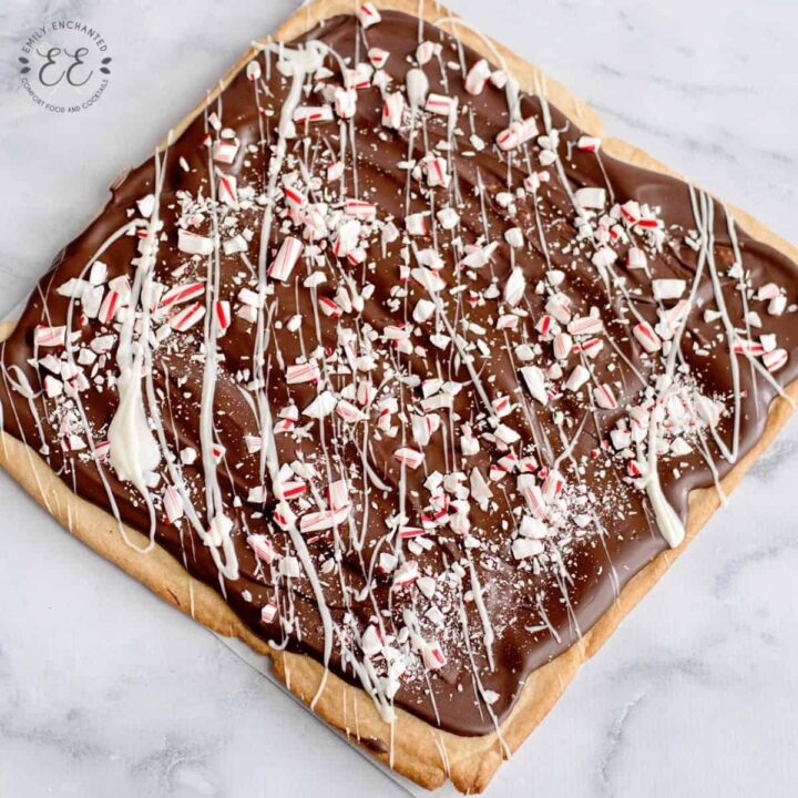 Sugar Cookie Peppermint Bark