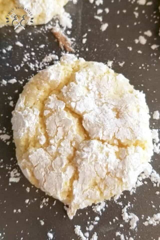 The Best Lemon Snowflake Cookies Recipe with Cake Mix