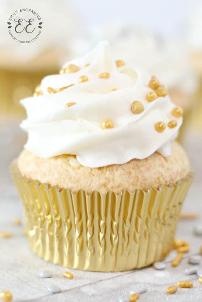 New Year's Champagne Cupcakes Recipe New Year's Champagne Cupcakes Recipe