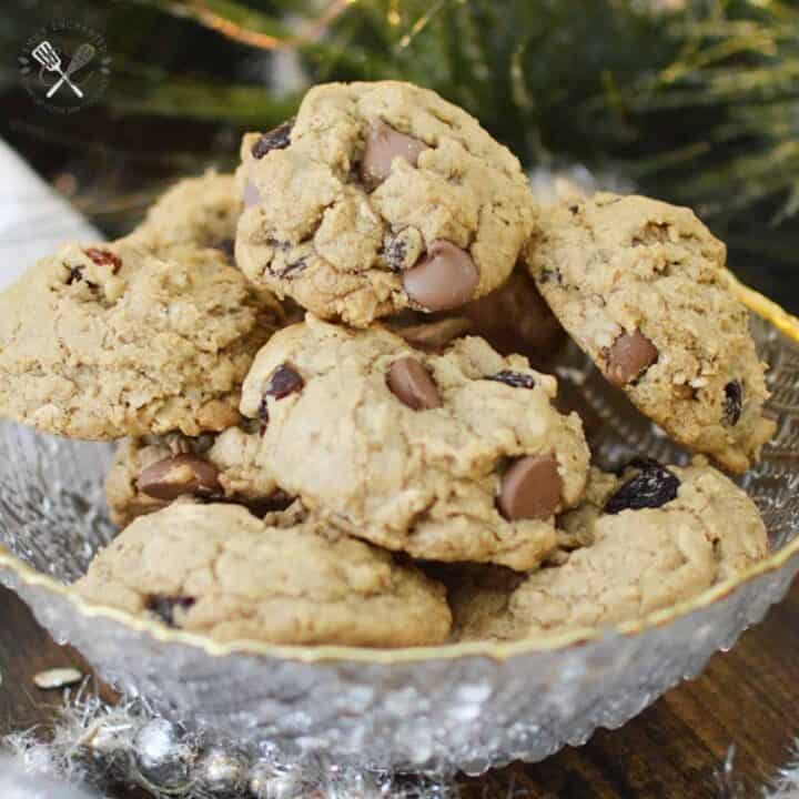 Oatmeal Raisin Chocolate Chip Cookies