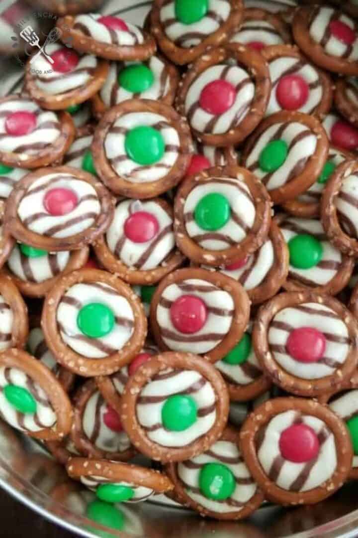 Best Chocolate Pretzel Rings with Hershey Kisses