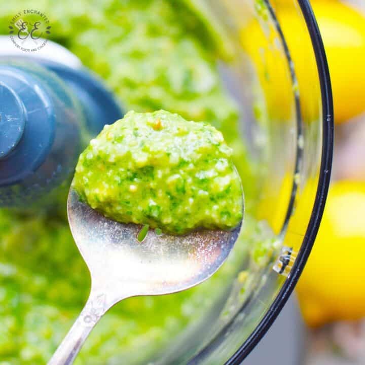 Homemade Basil Pesto