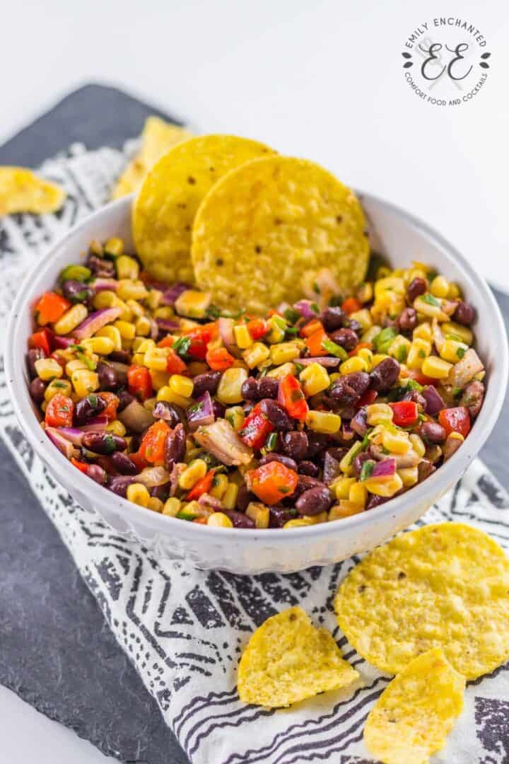 Weight Watchers Black Bean and Corn Salsa