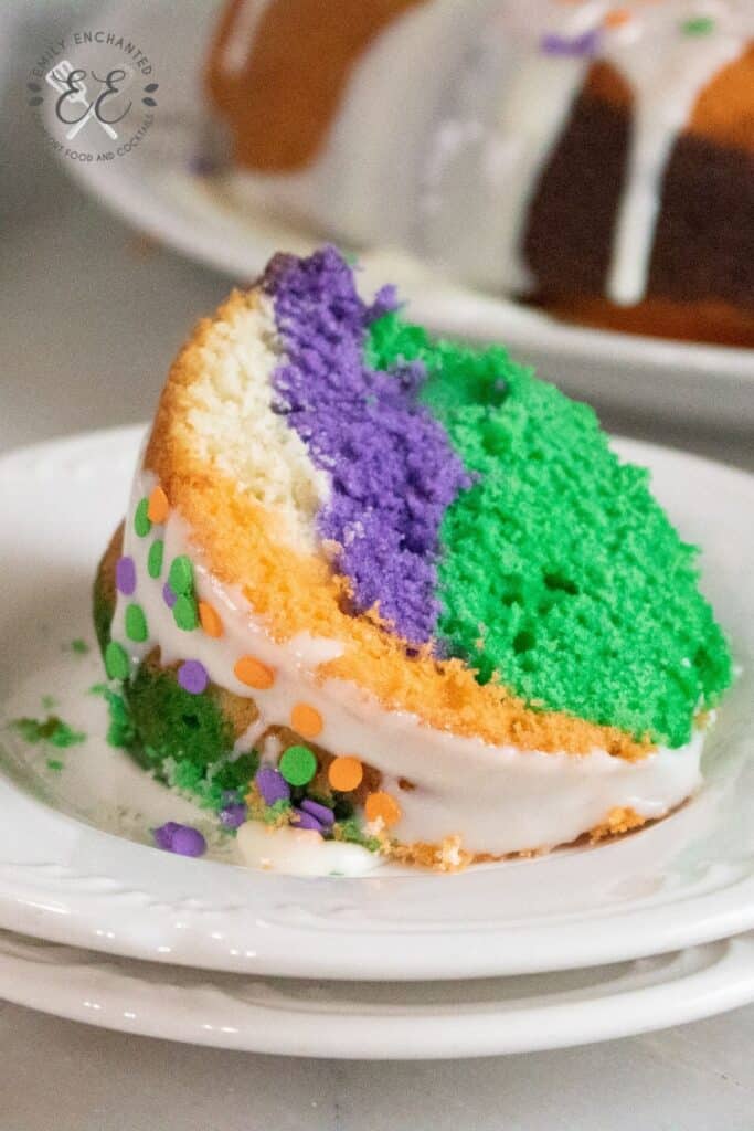 Mardi Gras Bundt Cake