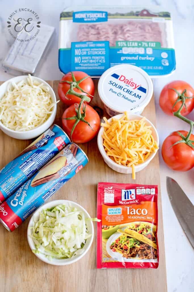 Taco Pizza Ingredients