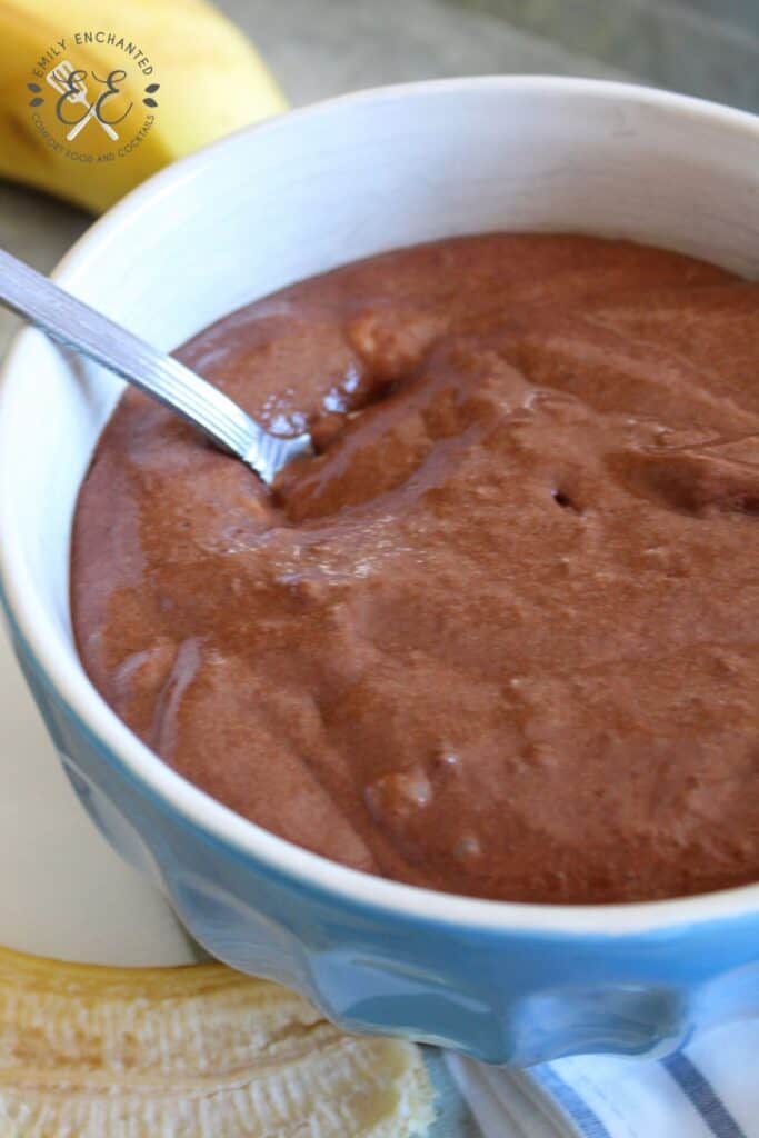 Chocolate Pudding Recipe with Banana