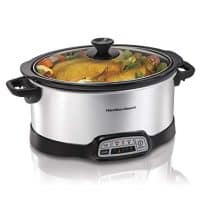 Hamilton Beach Slow Cooker Crock with Touch Pad, 7 Quart