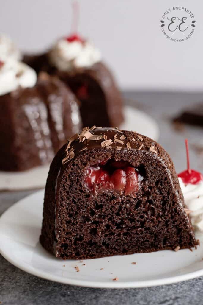 Chocolate Cherry Bundt Cake