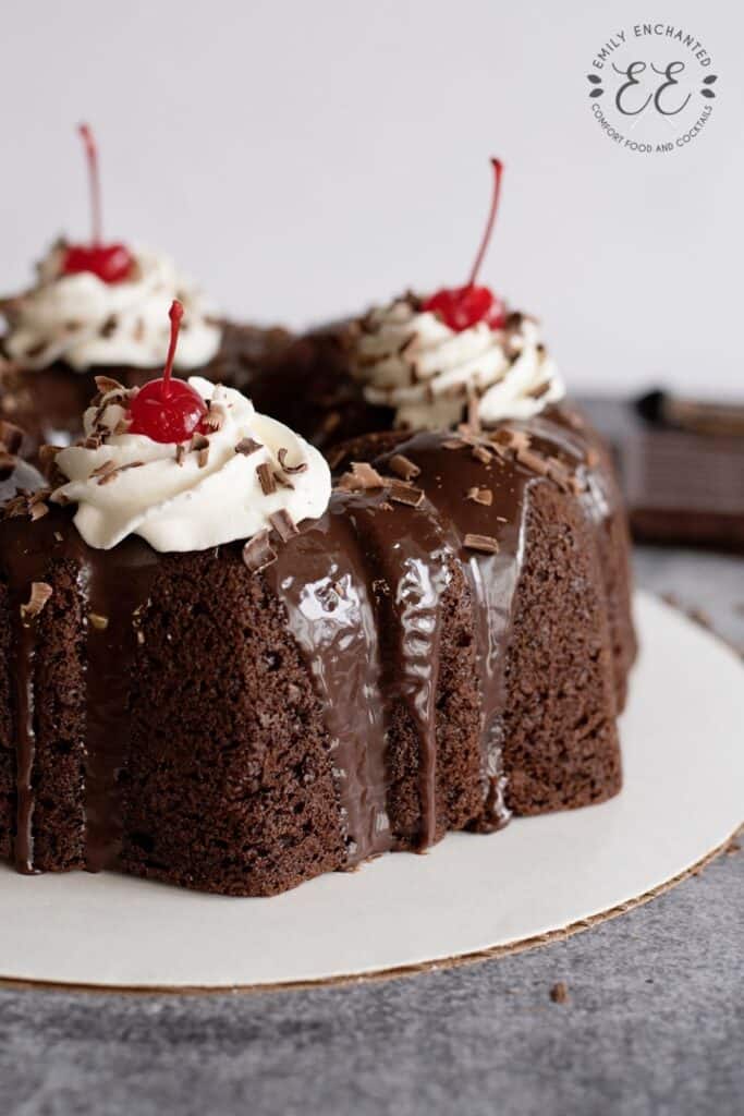 Black Forest Mini Bundt Cakes Recipe