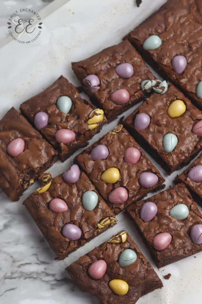 Chocolate Easter Brownies