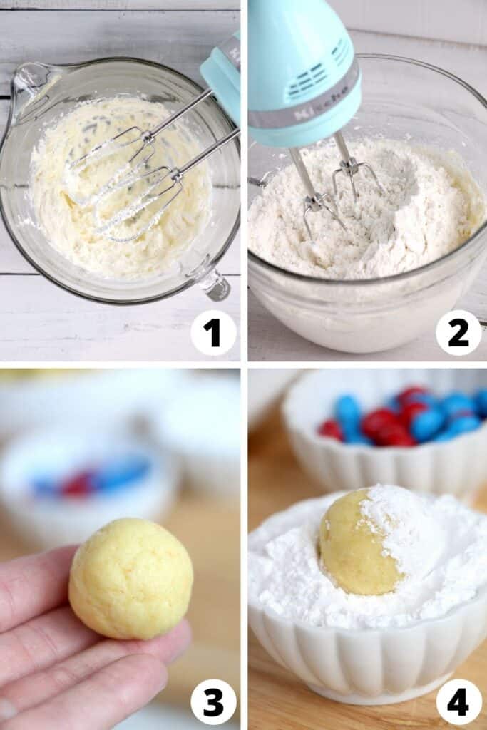 4th of July Thumbprint Cookies 4th of July Thumbprint Cookies