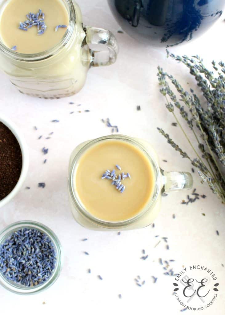 Lavender Vanilla Cold Brew Latte