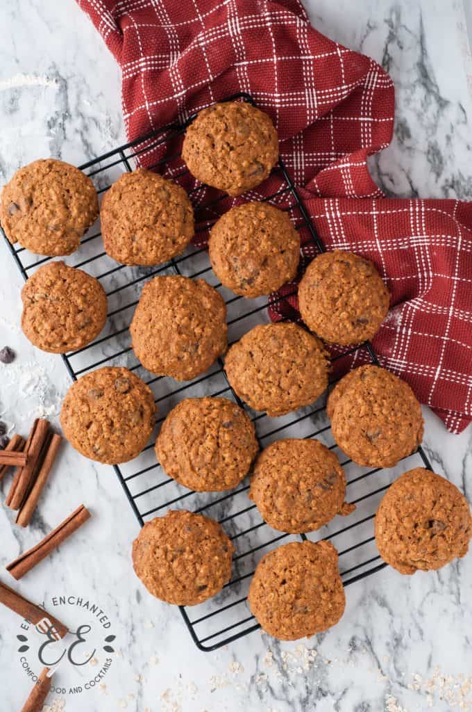 Oatmeal Pumpkin Chocolate Chip Cookies Recipe